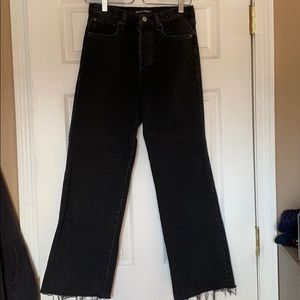 Denim Forum The Farrah High Rise Wide Leg